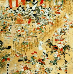 Our legendary hero, Nobunaga wins in the battle of Nagashino May 21st 1575, Shitaragahara in the Mikawa province of Japan © SamuraiAcademy.org